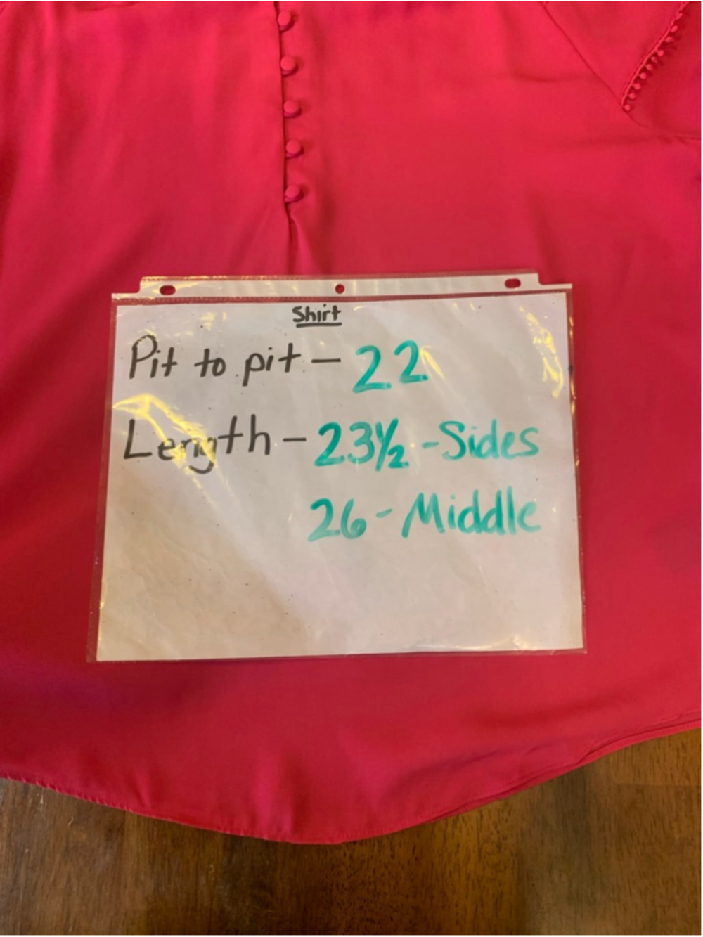 Zac & Rachel Top Large Fuchsia Hot Pink Ruffle Flutter Sleeves - Picture 6 of 7